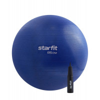 Фитбол d85см Star Fit с ручным насосом GB-109 темно-синий