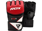 Перчатки тренировочные RDX Grappling F12 GGR-F12R черный\красный