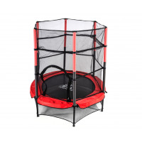 Батут DFC Jump kids 55" (137см) 55INCH-JD-RG красно-серый