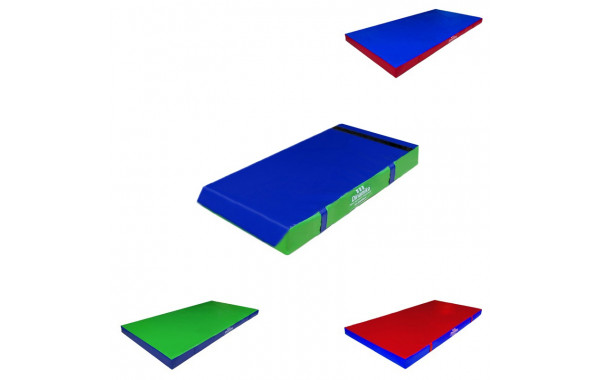 Мат гимнастический 100х50х5см винилискожа-велькро (холлослеп/холлофайбер) Dinamika ZSO-001331 600_380