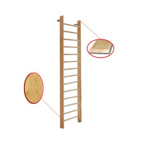 Стенка гимнастическая 300х80см массив.сосна Dinamika ZSO-000054