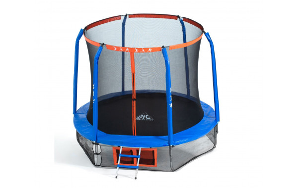 Батут DFC Jump Basket 16ft внутр.сетка, лестница (488cм) 16FT-JBSK-B 600_380