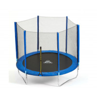 Батут DFC Trampoline Fitness 16ft наружн.сетка (488см) 16FT-TR-B синий