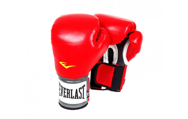 Перчатки тренировочные Everlast PU Pro Style Anti-MB 2108YU Youth красный 600_380