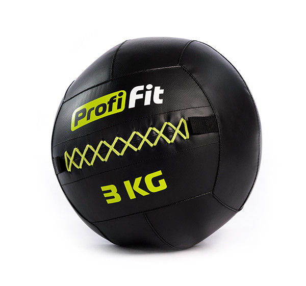 Медицинбол набивной (Wallball) Profi-Fit 3 кг 600_561