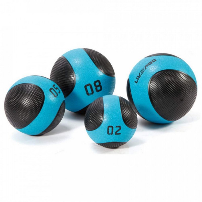 Медбол 5кг Live Pro Solid Medicine Ball LP8112-05 800_800