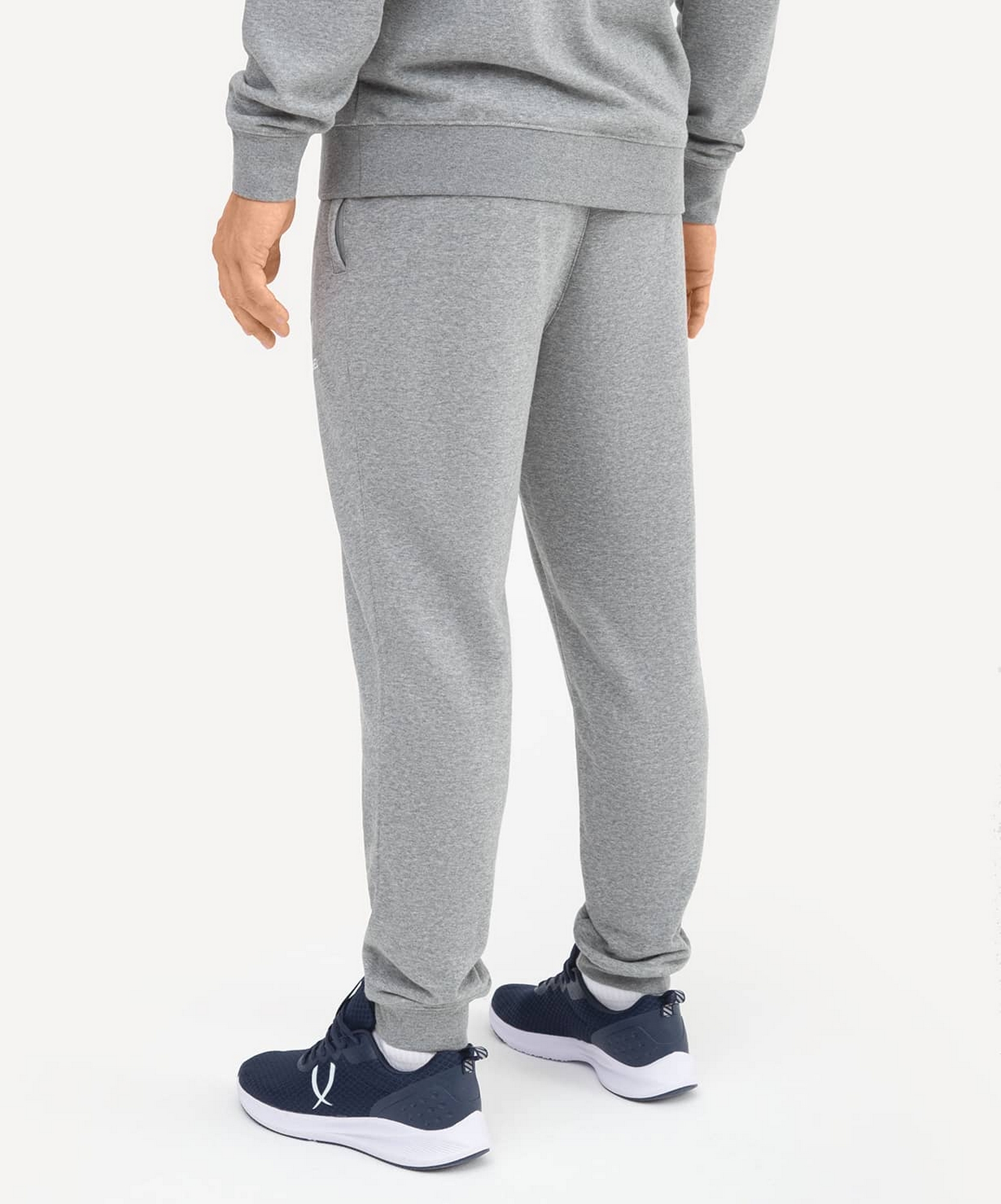 Брюки спортивные Jogel ESSENTIAL Terry Pants, серый меланж 1663_2000