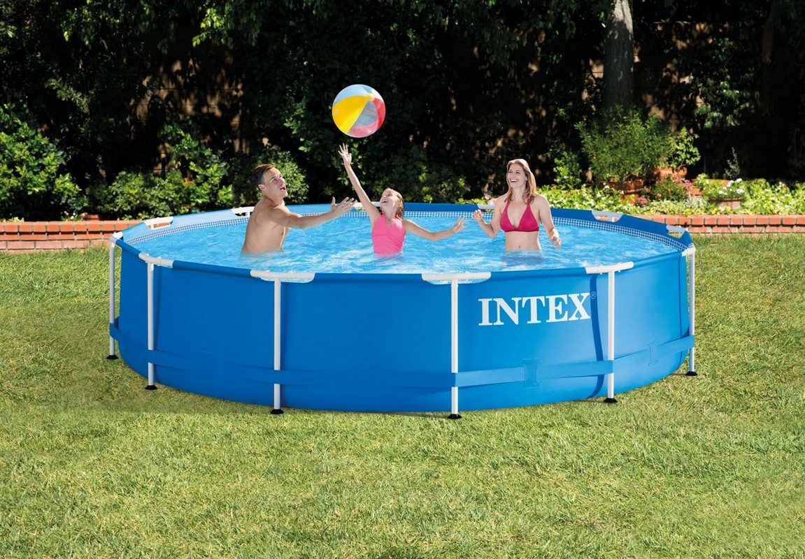 Бассейн каркасный Metal Frame Pool 366х76 см Intex 28210NP 1151_800