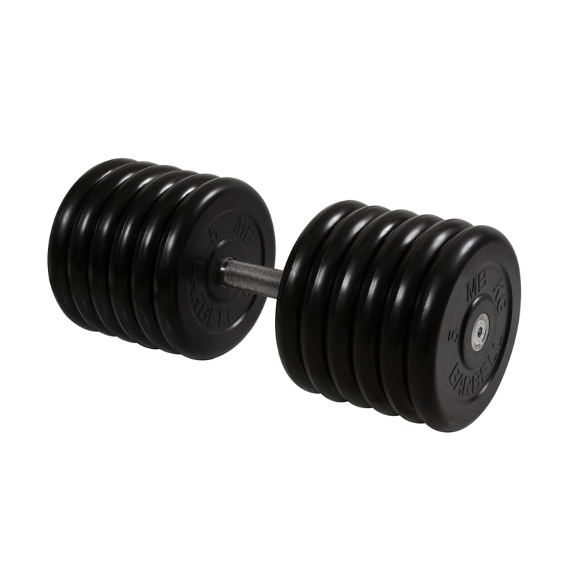 Гантель Профи с вращающейся ручкой, 61 кг MB Barbell MB-FdbM-B61 800_800