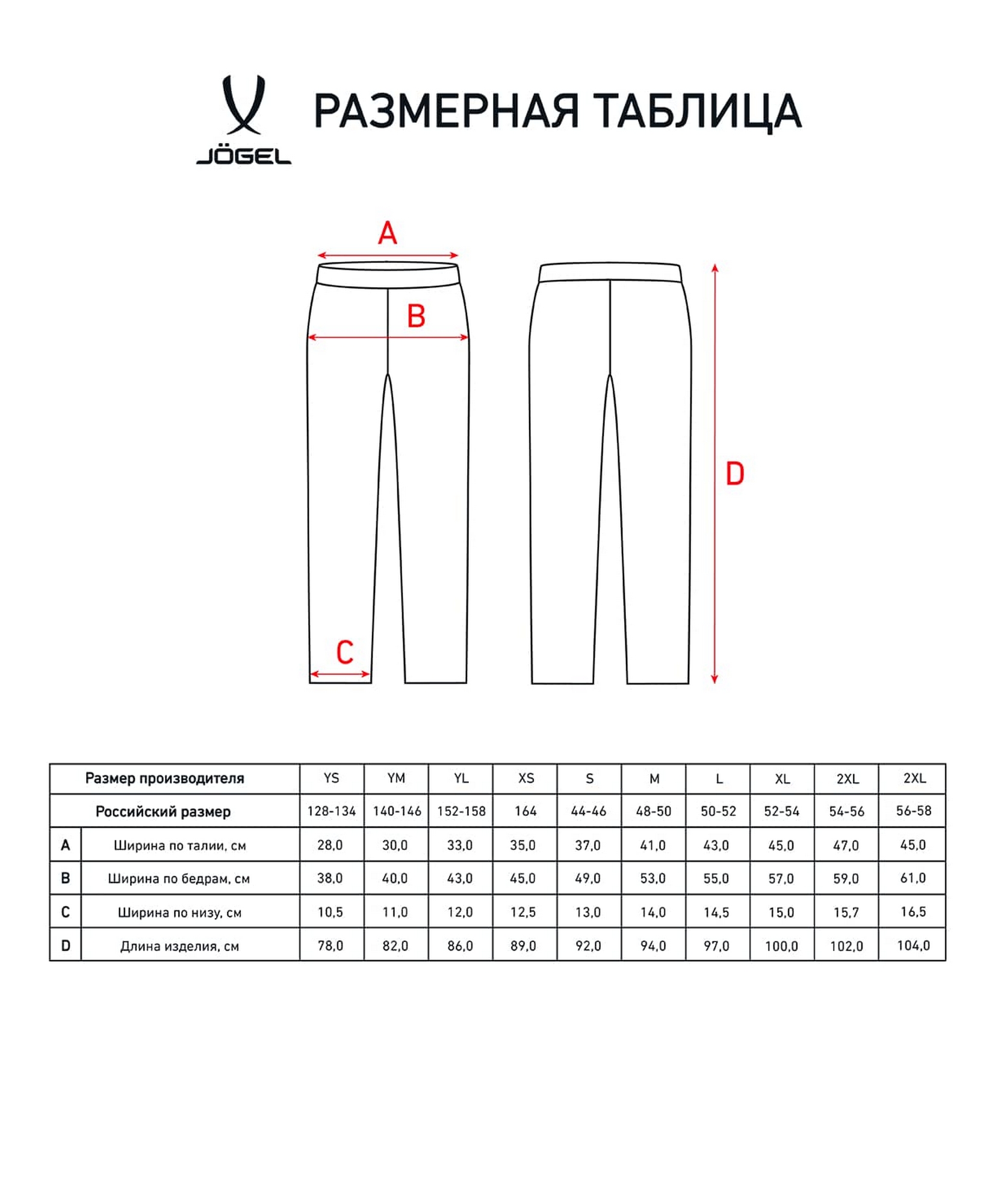 Брюки тренировочные Jogel DIVISION PerFormDRY Pro Training Pants, черный 1663_2000