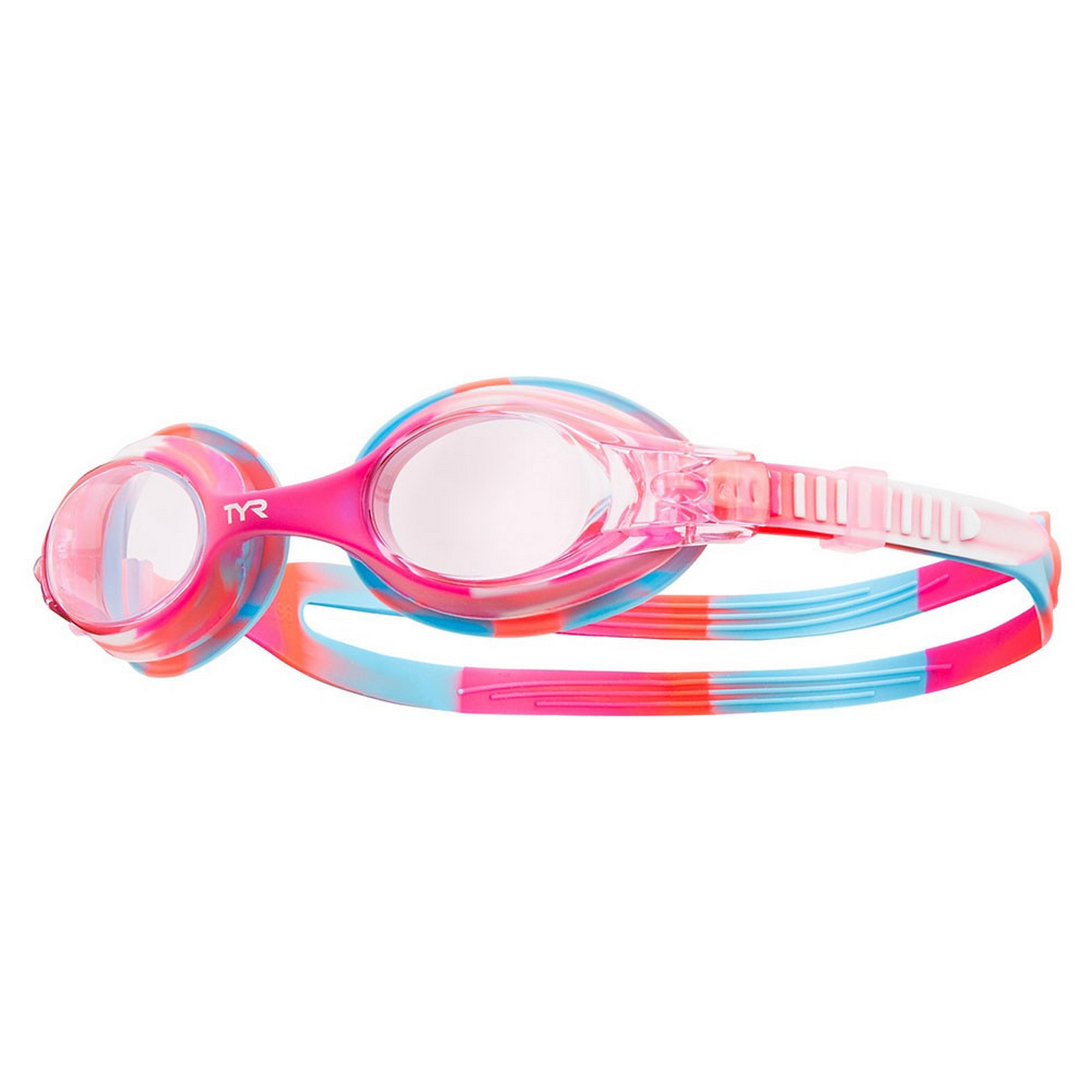 Очки для плавания детские TYR Swimple Tie Dye Jr LGSWTD-667 2000_2000