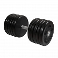 Гантель классик MB Barbell с вращающейся ручкой 52 кг MB-FdbEM-B52 120_120