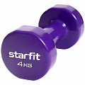 Гантель виниловая Core 4 кг Star Fit DB-101 фиолетовый 120_120